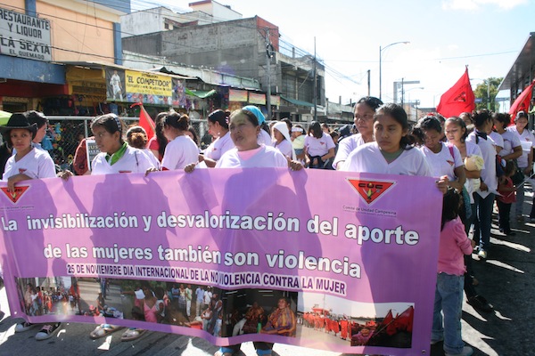 Conmemoración del Día Internacional de la NO Violencia Contra la Mujer